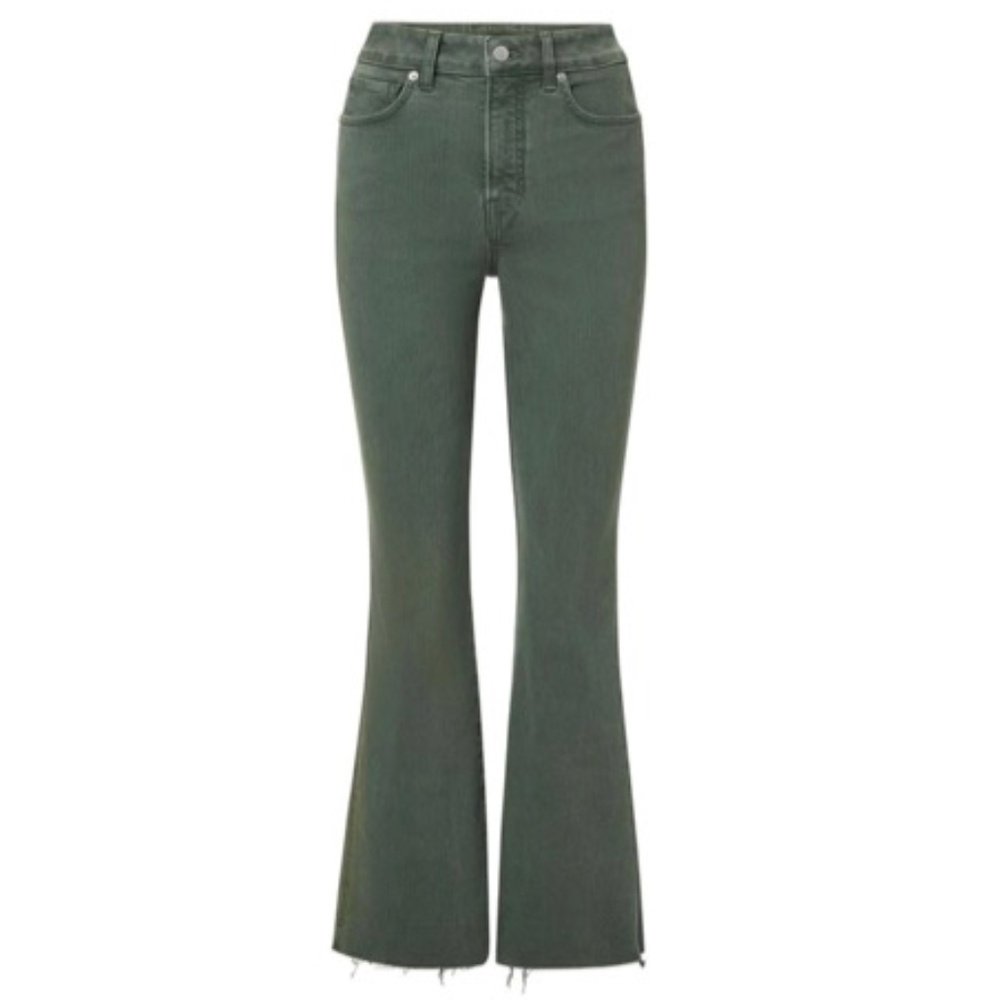 Veronica Beard Carson Ankle Flare High Rise Garden Topiary Sz 27